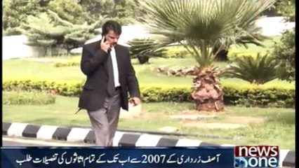 Supreme Court ordered Asif Zardari to submit a new statement