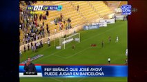 FEF indicó que José Ayoví si puede jugar