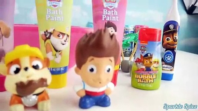 Learn COLORS with Paw Patrol Bath Paint Shark Attack, PJ Masks + Disney Frozen Bathtime Toys , Tv hd 2019 cinema comedy action