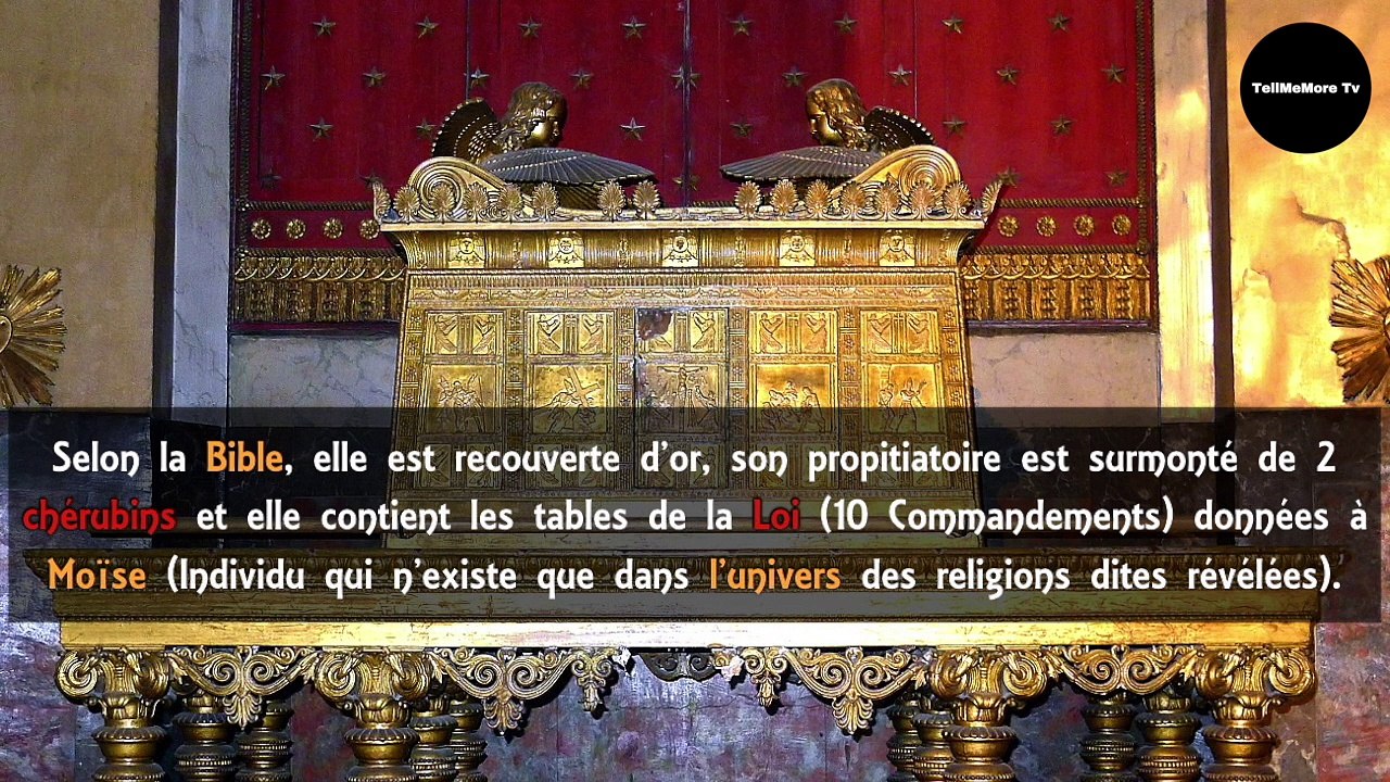 Ce que l'on ne vous dit pas sur l'arche d'alliance et l'Exode de Moïse !