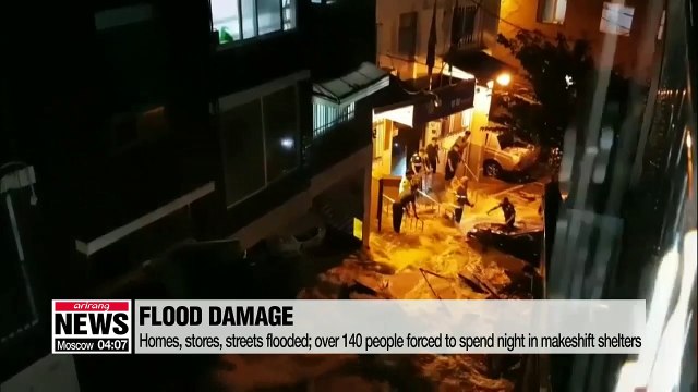 Continued heavy downpours batter parts of South Korea