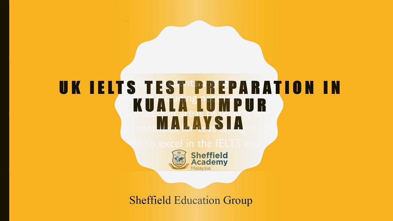 UK IELTS Test PREPARATION