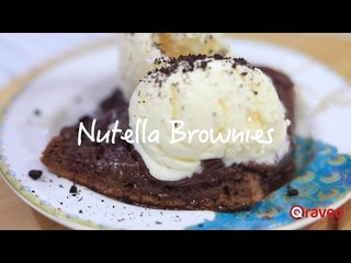 Yummy Nutella Brownies