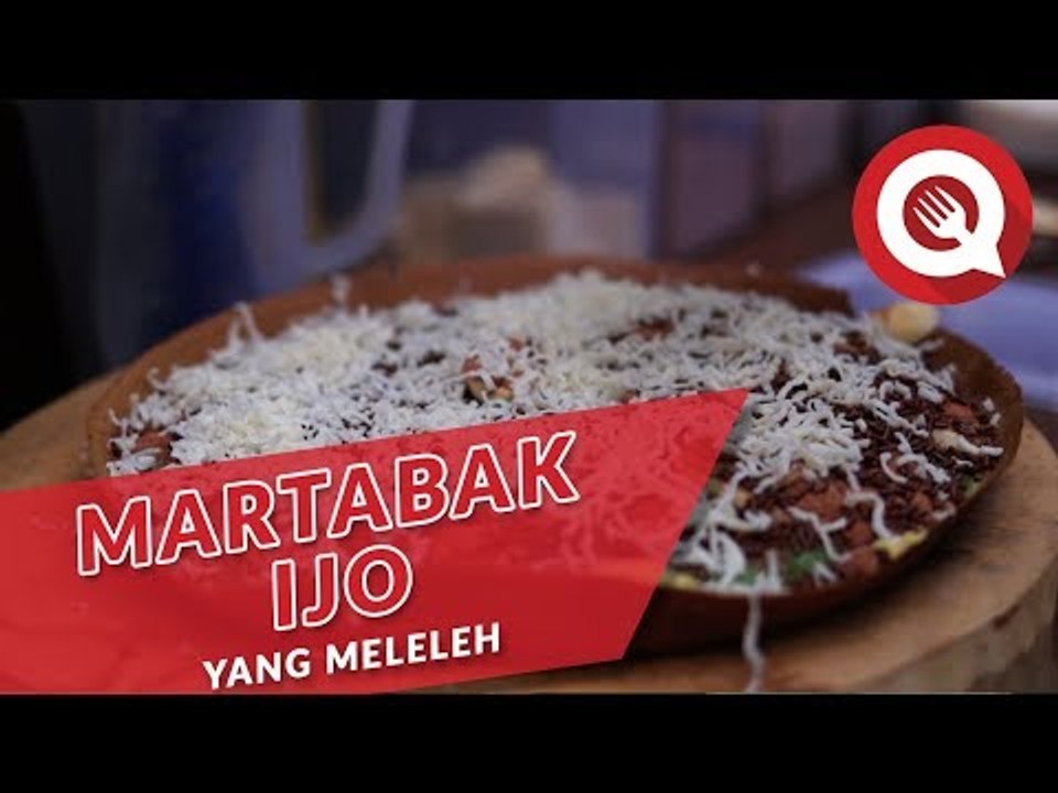 Martabak Ijo Unik dengan Topping Kekinian