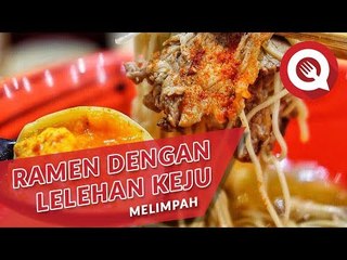 Ramen Dengan Lelehan Keju Melimpah