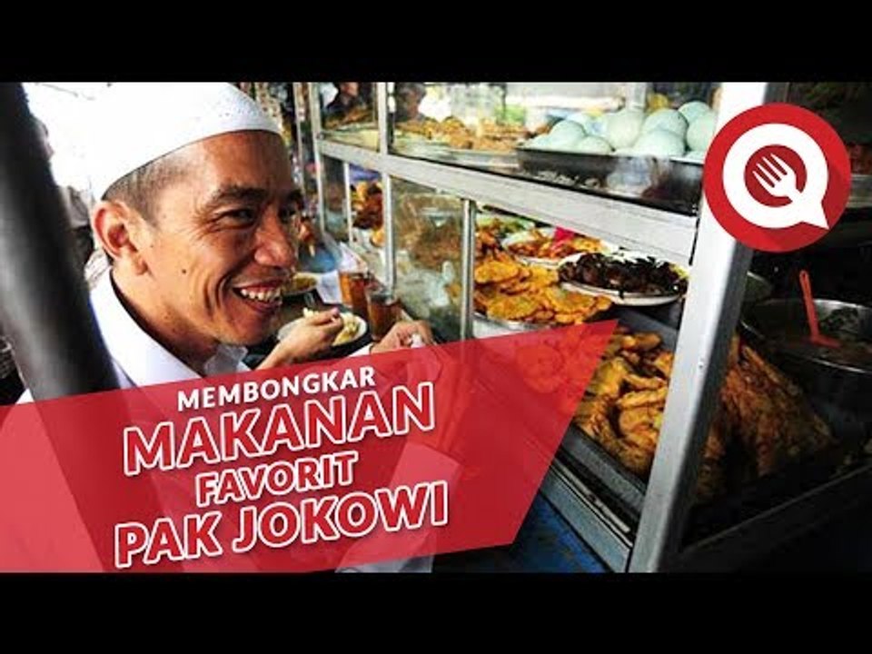 Membongkar Makanan Favorit Pak Jokowi
