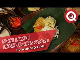 Nasi Liwet Legendaris Solo: Bu Wongso Lemu