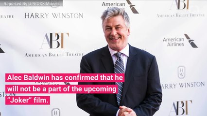 Alec Baldwin Will Not Be A Part Of New ‘Joker’ Movie