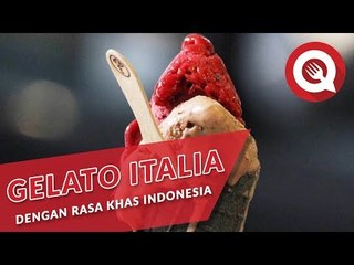 Gelato Italia dengan Rasa Khas Indonesia