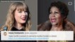 Taylor Swift Has Moment Of Silence For Aretha Franklin
