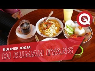 Kuliner Jogja  di Rumah Eyang