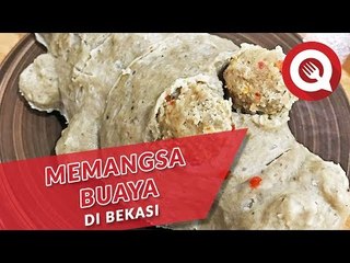 Memangsa Buaya di Bekasi