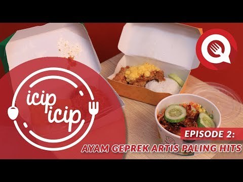 Icip-Icip: Ayam Geprek Artis Paling Hits
