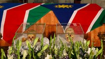 Photos: Germany returns Namibia genocide skulls
