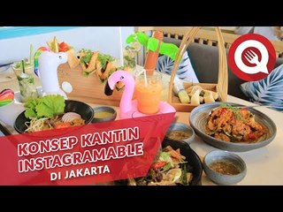 Santhai: Konsep Kantin Instagrammable di Jakarta