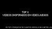 TOP X - VIDEOS MUSICALES INSPIRADOS EN VIDEOJUEGOS