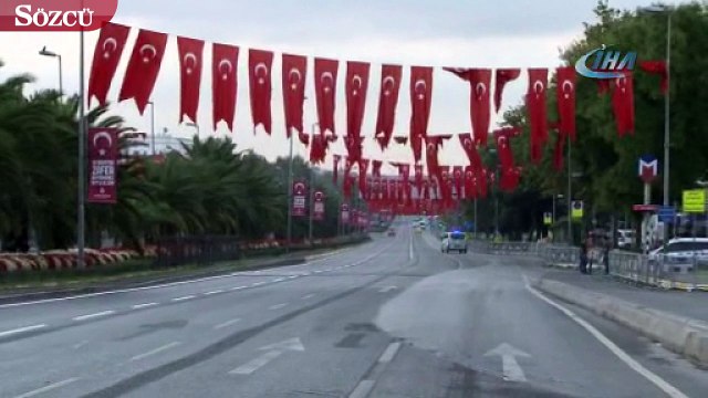 Vatan Caddesi trafiğe kapatıldı