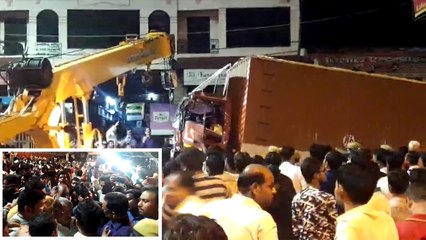 मेरठ: नशे की हालत में ट्रक चला रहे ड्राइवर ने 10 को रौंदा, पांच की मौत