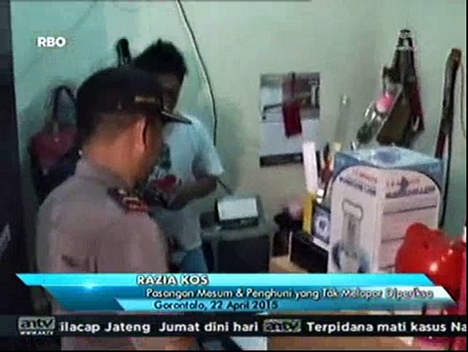 Pasangan Mesum di Gorontalo Dirazia Petugas
