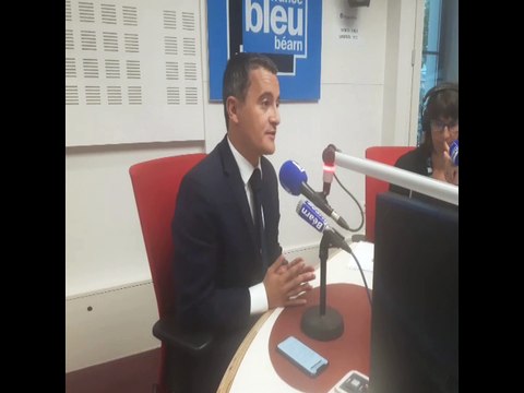 Gérald Darmanin invité de France Bleu Béarn