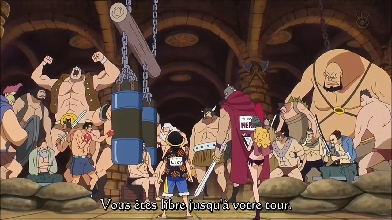One Piece E 633- Luffy vs Spartan (vostfr )