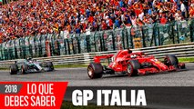 Lo que debes saber sobre el GP de Italia 2018