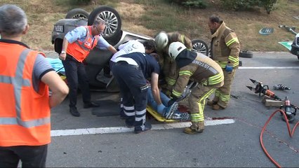 Sultanbeyli'de feci kaza: 2 ölü