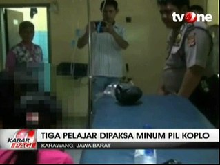 Tiga Siswi SMP di Karawang Pingsan Setelah Minum Pil Koplo