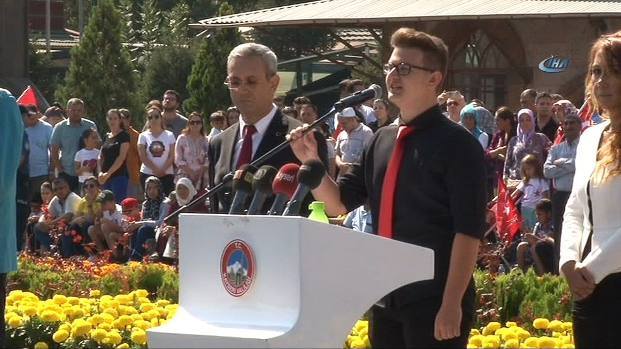 Kayseri'de 30 Ağustos Zafer Bayramı kutlamaları