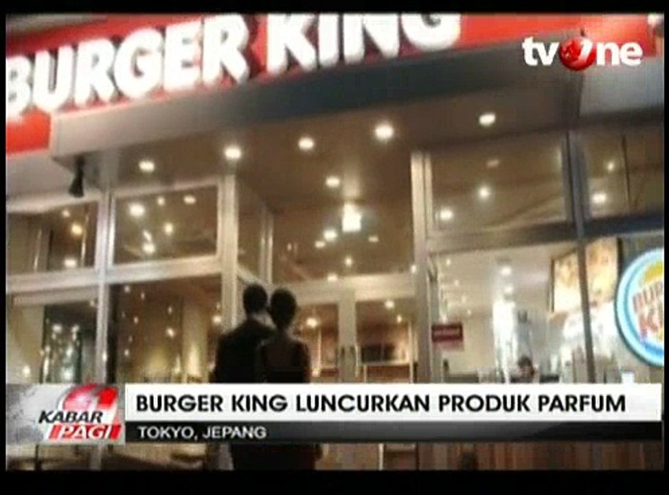 Burger King Luncurkan Parfum Beraroma Burger