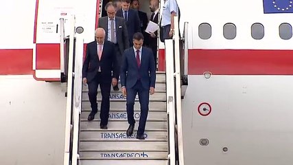 Pedro Sánchez ya está en Colombia y hoy se reunirá con Iván Duque