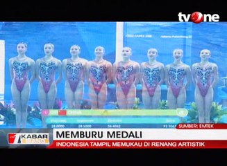 Indonesia Tampil Memukau di Renang Artistik