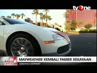 Jelang Lawan Pacquiao, Mayweather Pamer Mobil Mewah