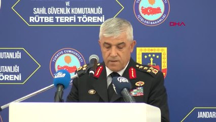 Jandarma Genel Komutanlığı ve Sahil Güvenlik Komutanlığı Rütbe ve Terfi Töreni-2