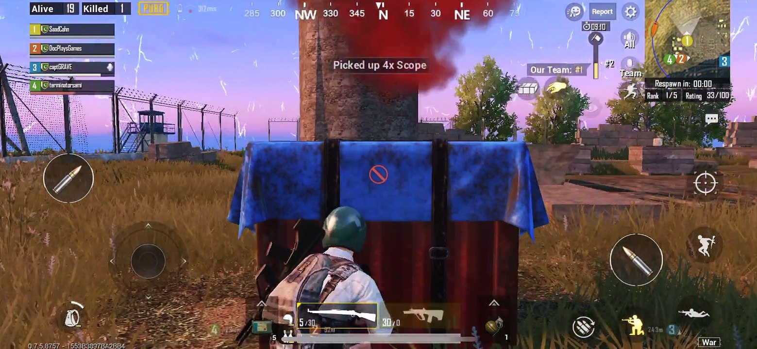 PUBG Mobile | Epic Mobile Gameplay | Let's Watch My First PUBG Video On Youtube