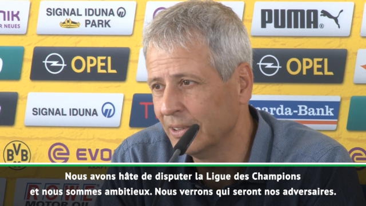 Ligue des Champions - Favre : "Nous sommes ambitieux"