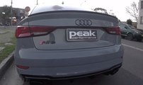 VÍDEO: Flipa como suena  el Audi RS3 Sedan con escapes Armytrix