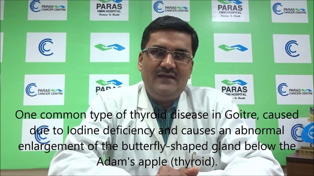 Thyroid Disease & Diet - Dr Sanjay Mishra, Paras Hospital Patna - International Women's Health Day