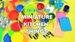 20 DIY Miniatures Kitchen / Cooking  Stuff  #1- Each in less than 30 seconds