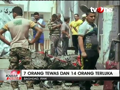 Ledakan Bom Mobil di Irak Tewaskan 7 Orang
