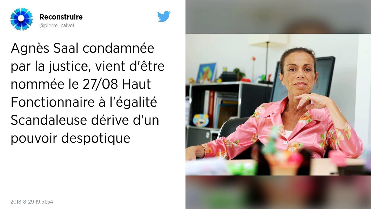 Agnès Saal, ancienne patronne de l’Ina suspendue pour ses frais de taxis, nommée haut fonctionnaire.