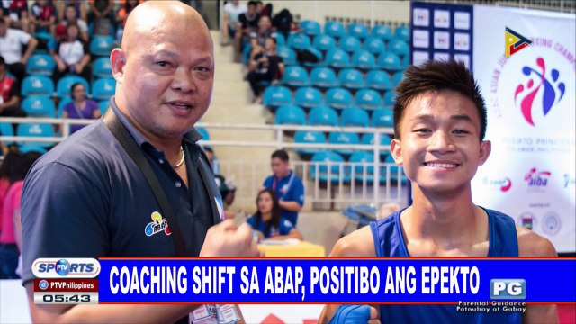 Coaching shift sa ABAP, positibo ang epekto