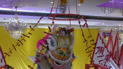 Human Mobile Stage 125E(480), 2018 Chau Lung Banquet, Kung Fu Lion Dance