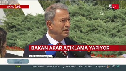Bakan Akar'dan İdlib açıklaması