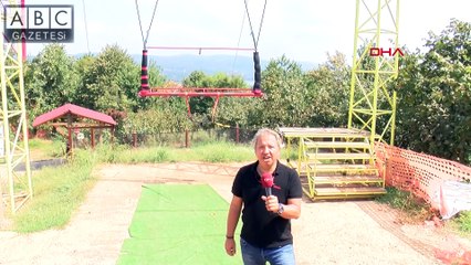 Kocaeli dev salıncaktan düşen Cezayirli kadın öldü