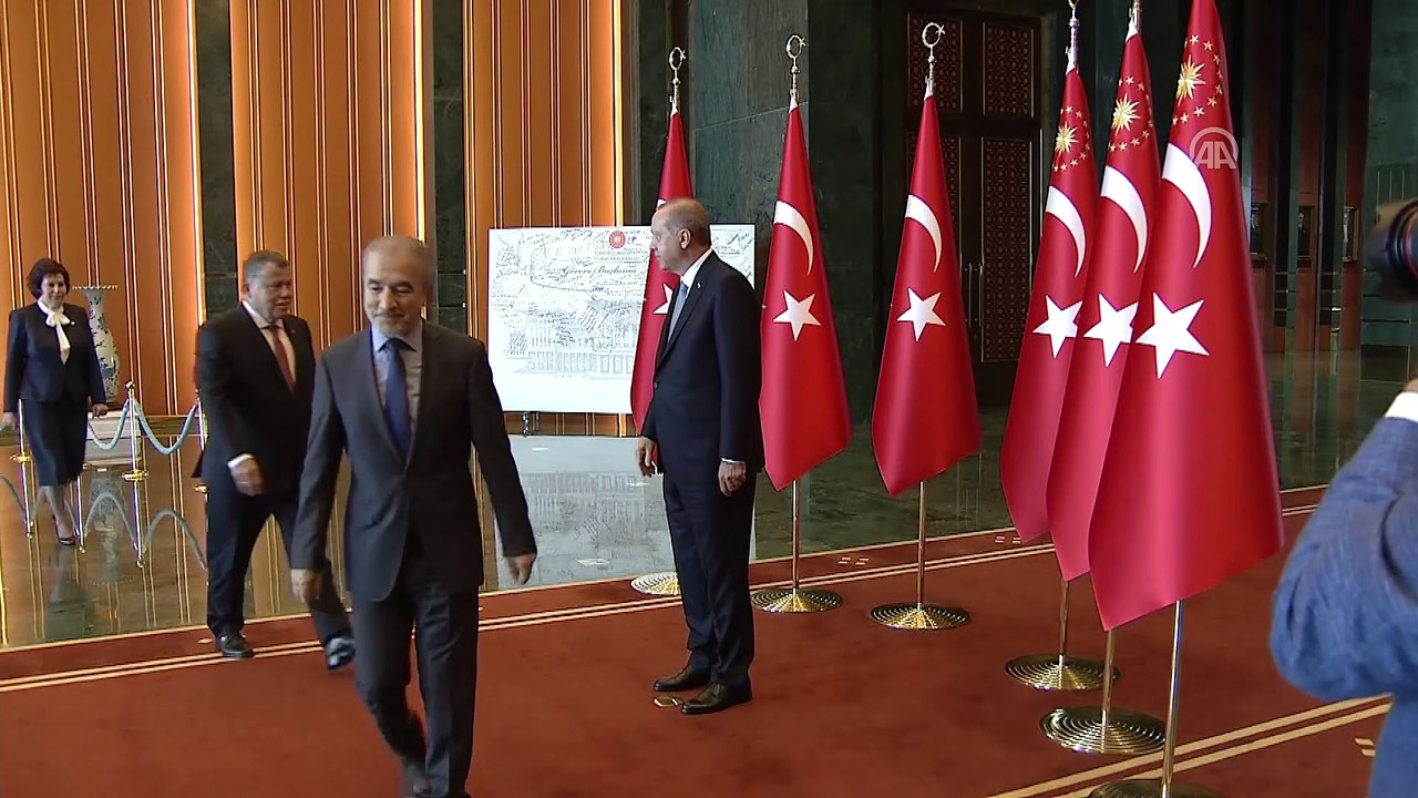 Cumhurbaşkanı Erdoğan, 30 Ağustos Zafer Bayramı tebriklerini kabul etti (1) - ANKARA