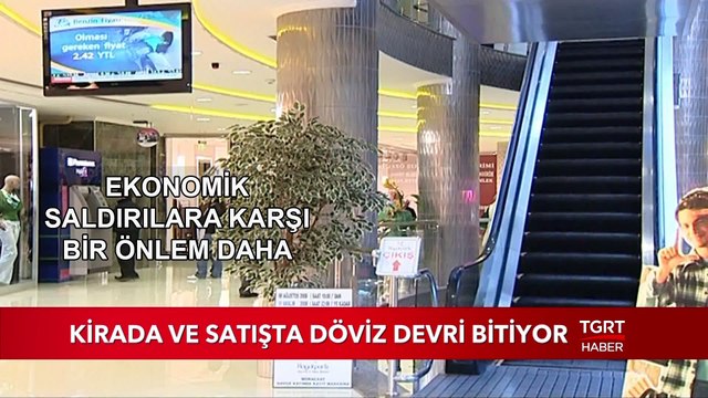 Kirada Ve Satışta Döviz Devri Bitiyor