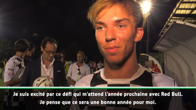F1 - Gasly : Hâte d'être en compétition avec Verstappen