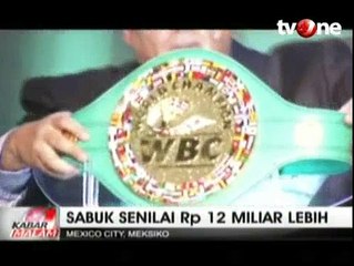 Mayweather dan Pacquiao Perebutkan Sabuk Seharga Rp12 Miliar