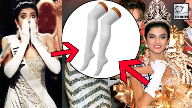 Sushmita Sen Wore A Dress Made Out Of Curtain In Miss India Finale 1994